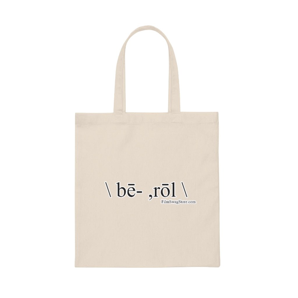 B-Roll Canvas Tote Bag - FilmSwagStore - Bags